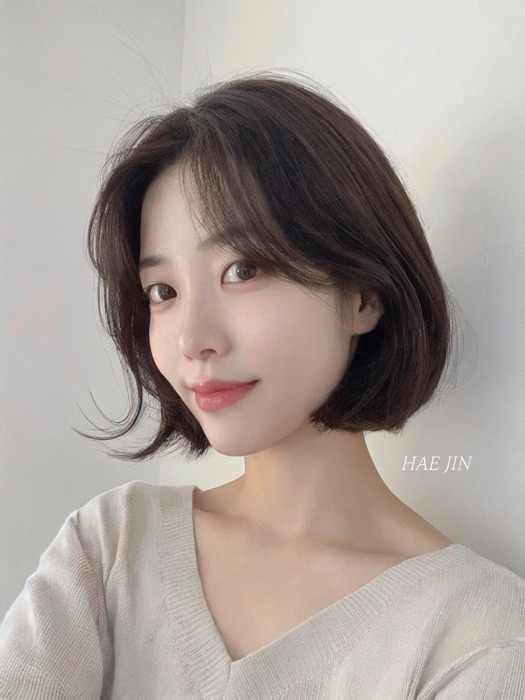 HAEJIN — 단발 c컬펌